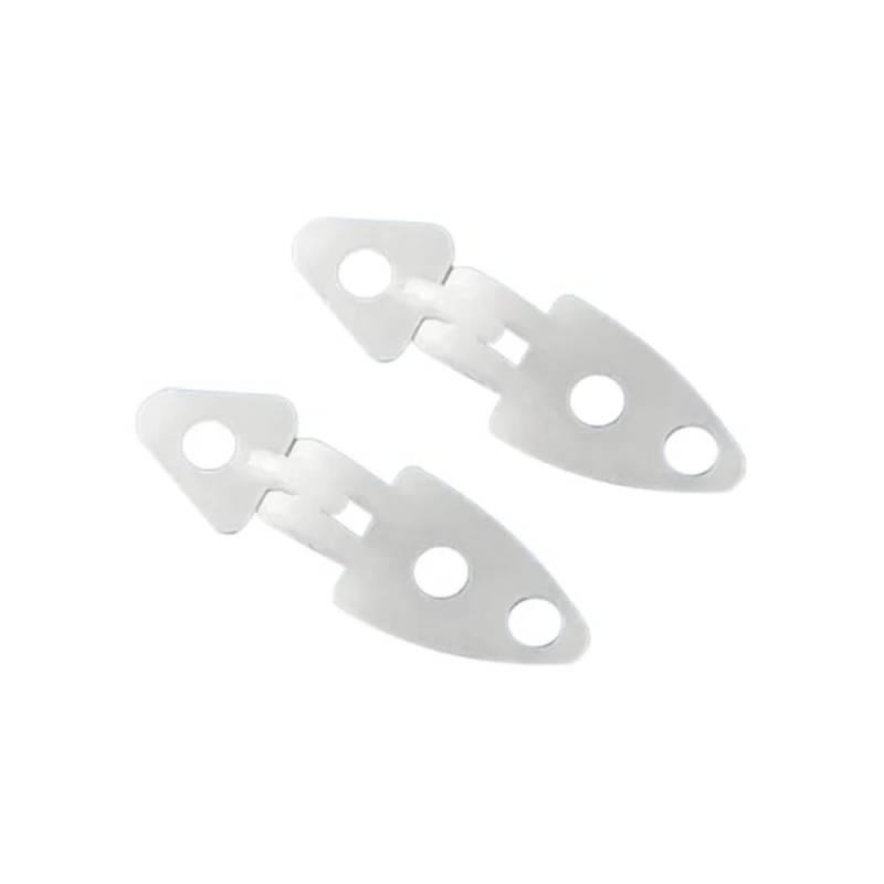 Lukenscharniere Ersatzteile Kompatibel mit RC-Flugzeugmodelle (20-Pack)(L19XW6XH3MM 20PCS) von QMLQRGKF