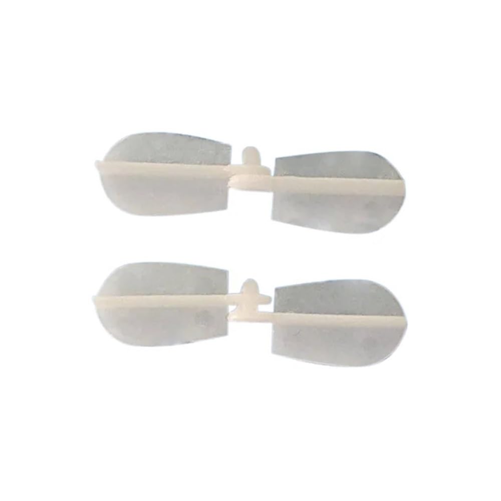 Lukenscharniere Ersatzteile Kompatibel mit RC-Flugzeugmodelle (20-Pack)(L27XW7XH3MM 20PCS) von QMLQRGKF