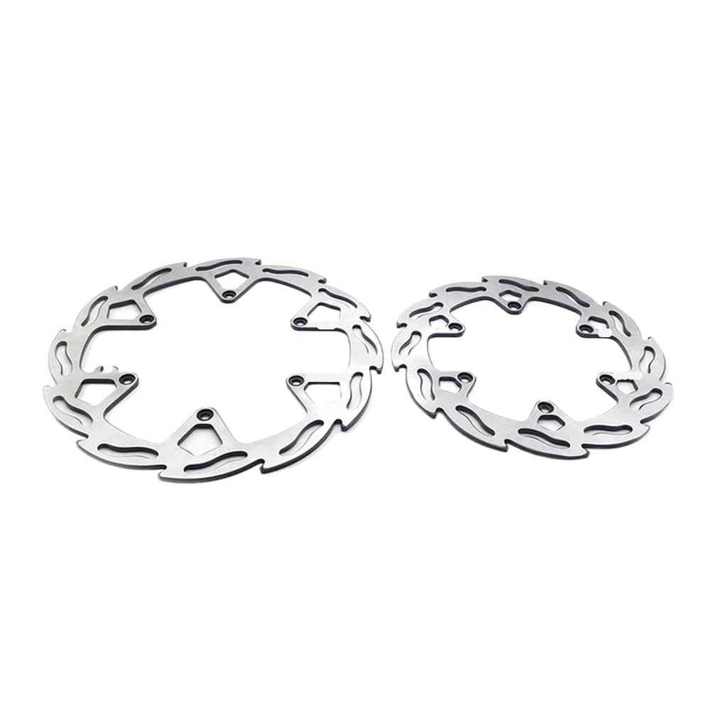 Motorradbremsscheibenrotoren 260 mm vorne 220 mm hinter 6 Löcher(FRONT REAR KIT) von QMLQRGKF