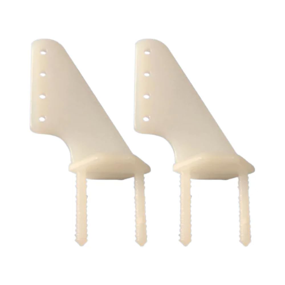 RC -Flugzeugnadel Hörner 10 Pack 3/4 Loch Nylon(10 PCS 4 HOLE) von QMLQRGKF