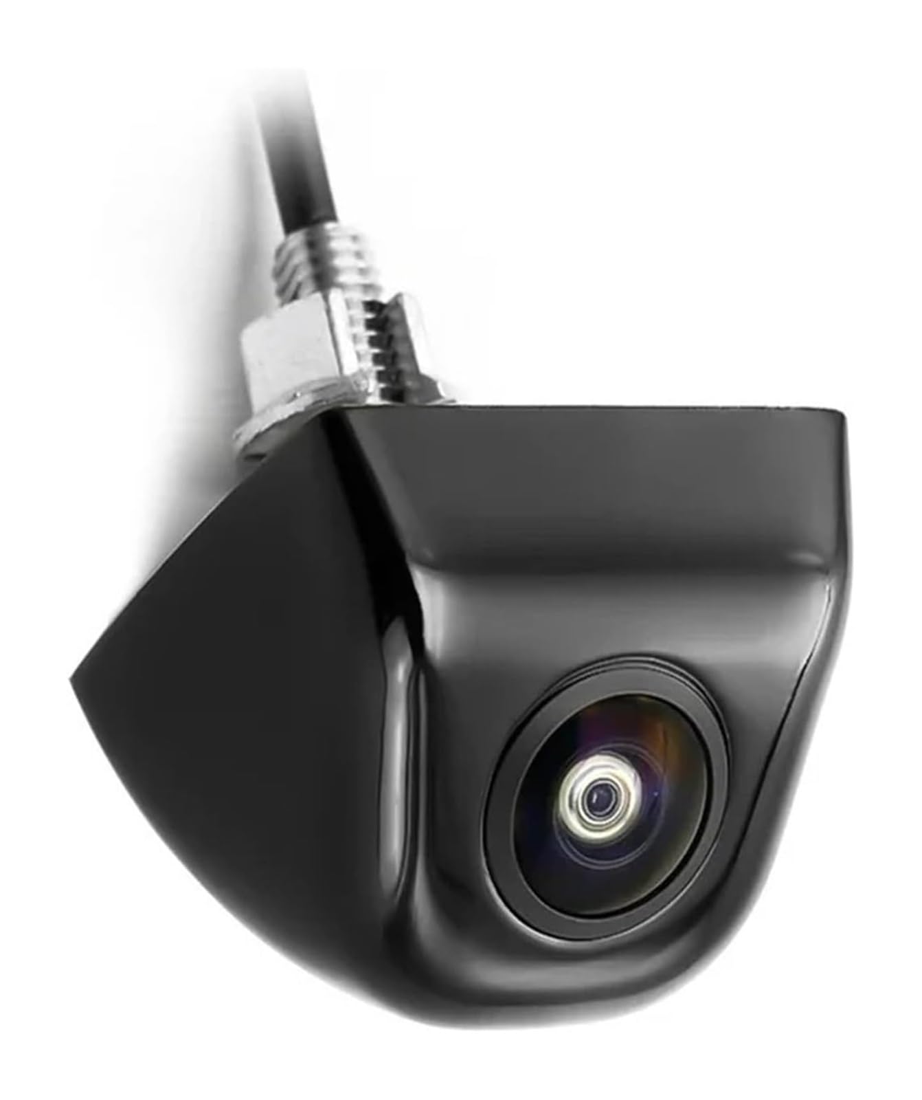 Auto Rückfahrkamera Auto 170 Grad Fischaugenobjektiv Sternenlicht Nachtsicht HD Fahrzeug Rückfahrkamera(AHD1080P) von QMTVFSRH