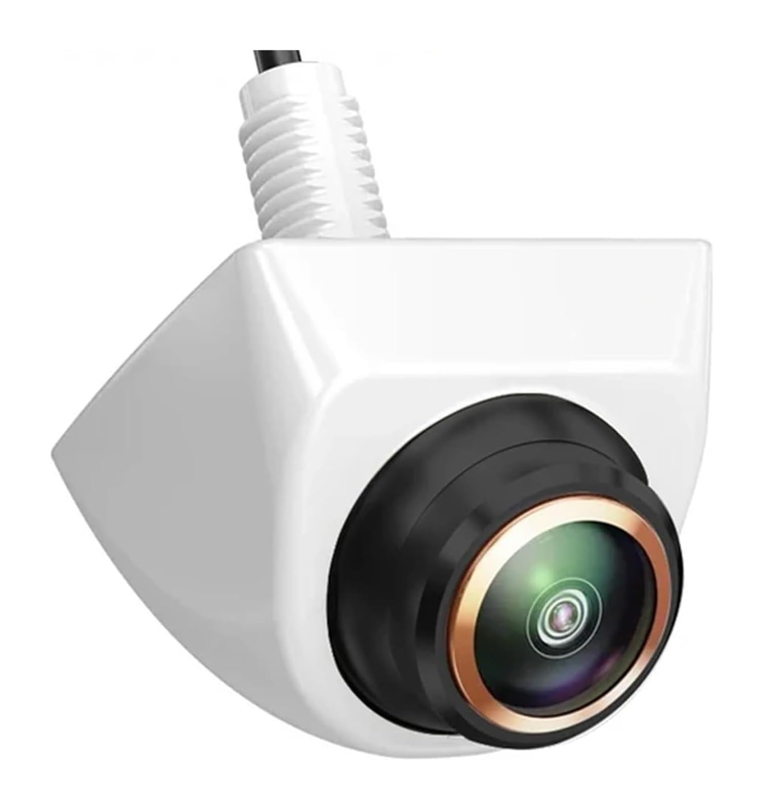 Auto Rückfahrkamera Auto Rückansicht Kamera 1080P Full HD CVBS AHD Rückfahr 170 ° Weitwinkel Nachtsicht Fisheye Len(White-CVBS-AHD1080P) von QMTVFSRH
