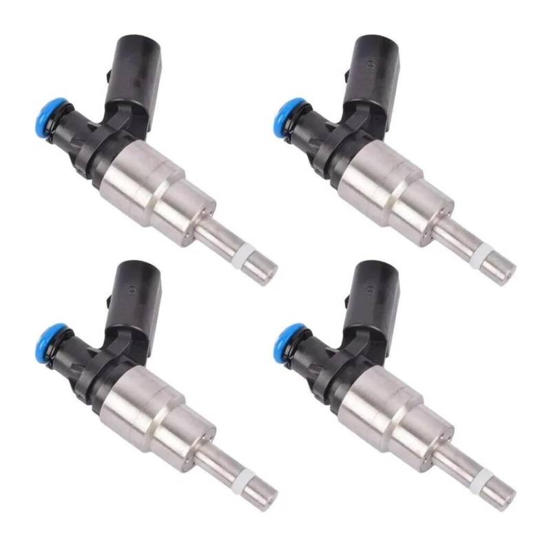 Einspritzventil Kraftstoffinjektor Für A4 Für Quattro 2.0L 2005-2009 TT 2008-2009 A3 2006-2008 Motorteile 4X Einspritzdüsen 06F906036A 06D998907 0261500020 von QMTVFSRH