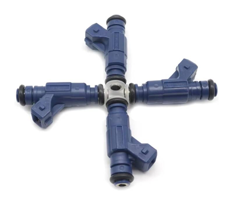 Einspritzventil Kraftstoffinjektor Für A4 L4 2000-2006 0280156065 FJ671 06B13355 1M 85212185 Auto Kraftstoff Injektor Düse Auspuff von QMTVFSRH