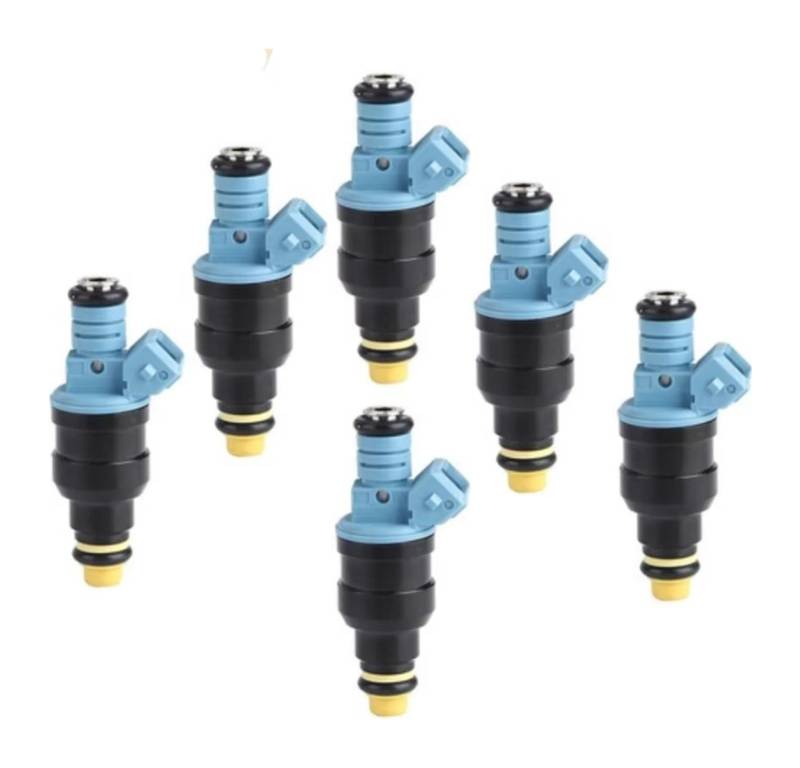 Einspritzventil Kraftstoffinjektor Für B&MW 3 Series E30 316i 318i 325i E36 5-Serie E34 518i 525i E32 E38 OEM 0280150715 852-12132 85212132 6X Kraftstoff Injektor Auspuff von QMTVFSRH