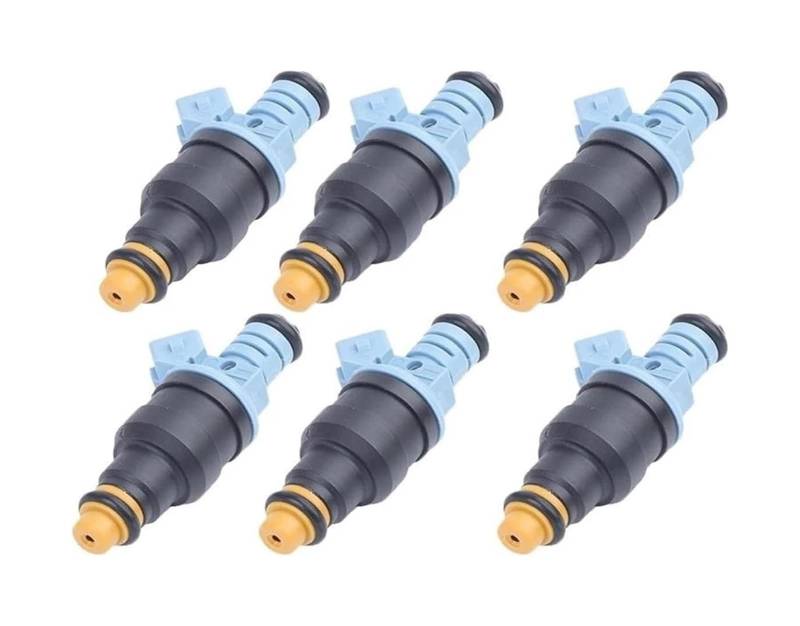 Einspritzventil Kraftstoffinjektor Für B&MW 7Series E38 1991-1997 1998 1999 2000 2001 2002 2003 2004 750 V12 M73 Motorteile 0280150715 0280150941 Einspritzventil(6 pcs) von QMTVFSRH