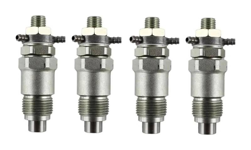 Einspritzventil Kraftstoffinjektor Für Bobcat 743 643 645 225 231 Für Kubota V1702 D1402 V1902 Motor Motorteile 4 Stück Einspritzdüsen 3974254 von QMTVFSRH