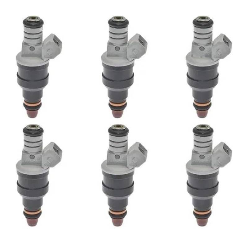 Einspritzventil Kraftstoffinjektor Für F&ord Für Mercury 3.8L V6 1994 1995 1996 1997 Motorteile 1/6PCS F3DE-B4D 822-11110 82211110 Kraftstoffinjektor(6pcs) von QMTVFSRH