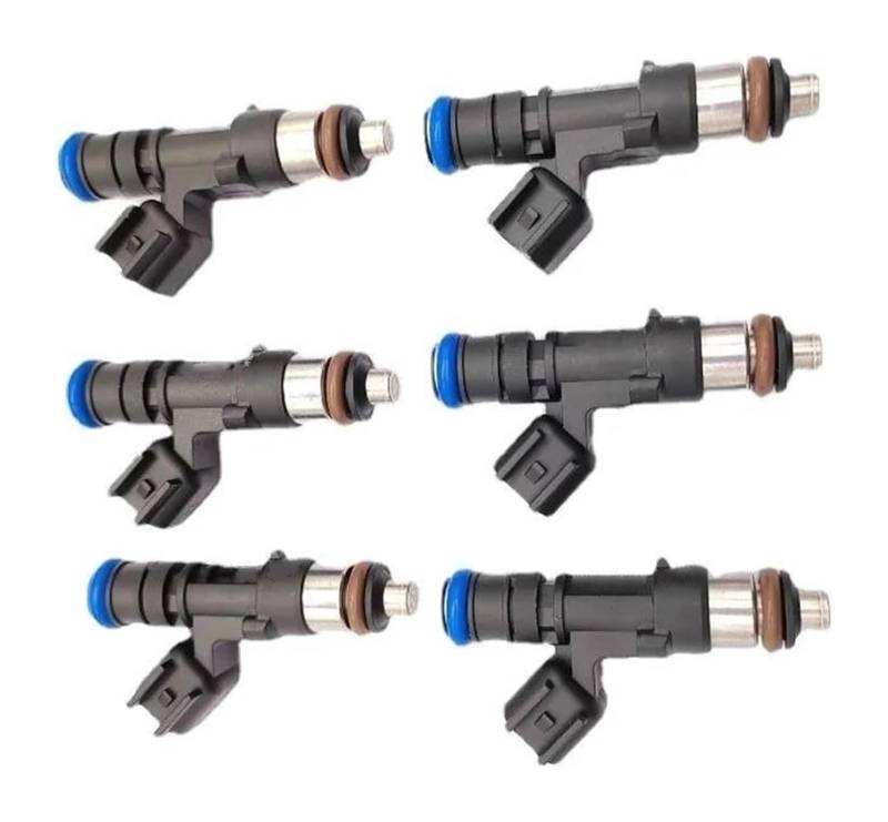 Einspritzventil Kraftstoffinjektor Für F&ord Für Ranger Für Explorer Für Sport Für Mustang 4.0L 0280158055 822-11193 82211193 5L2Z9F593CB CM5147 Motorteile 6 PCS Kraftstoffinjektor von QMTVFSRH
