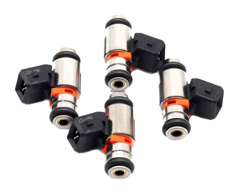 Einspritzventil Kraftstoffinjektor Für Fiesta Für Ecosport 1.6L Flex 1.0 Kompressor Zetec 03-06 IWP-127 50103302 1221551 IWP127 Auto Kraftstoff Injektor Düse Auspuff(4pcs) von QMTVFSRH
