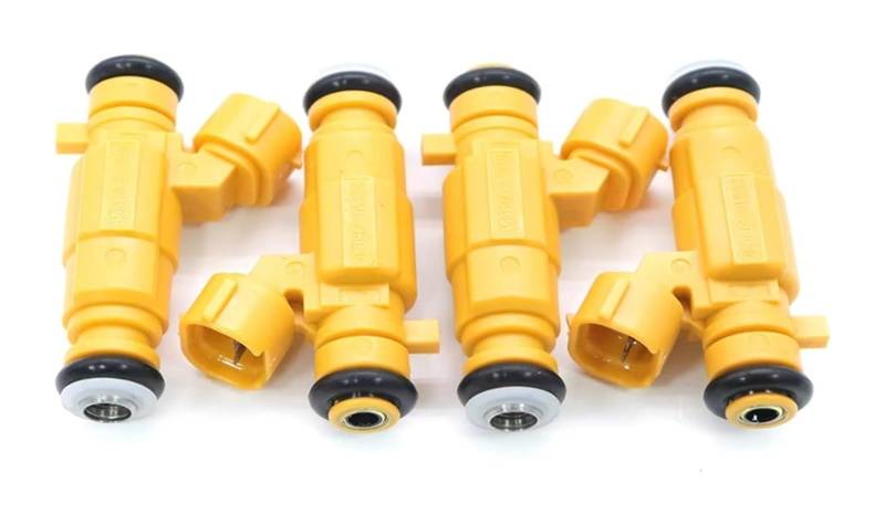 Einspritzventil Kraftstoffinjektor Für Hyundai I20 I30 1,4 1,6 G4FG 353102B020 9260930074 35310-2B020 Auto Kraftstoff Injektoren Düse Auspuff(4pcs) von QMTVFSRH