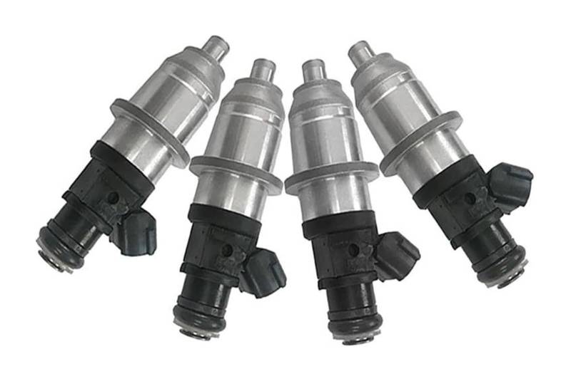 Einspritzventil Kraftstoffinjektor Für M&ITSUBISHI Für Carisma 2000-2006 1,8 GDI 2.0/2,4 L E7T05071 MR560552 1465A002 1465A003 4 Stücke Kraftstoff Injektor Düse Motor Teile von QMTVFSRH