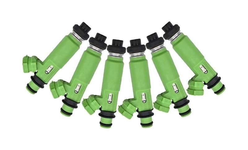 Einspritzventil Kraftstoffinjektor Für M&ITSUBISHI Für Montero Sport 1998 1999 2000 2001 Motorteile 6 Stück Einspritzdüsen 195500-3170 1955003170 MD332733 von QMTVFSRH