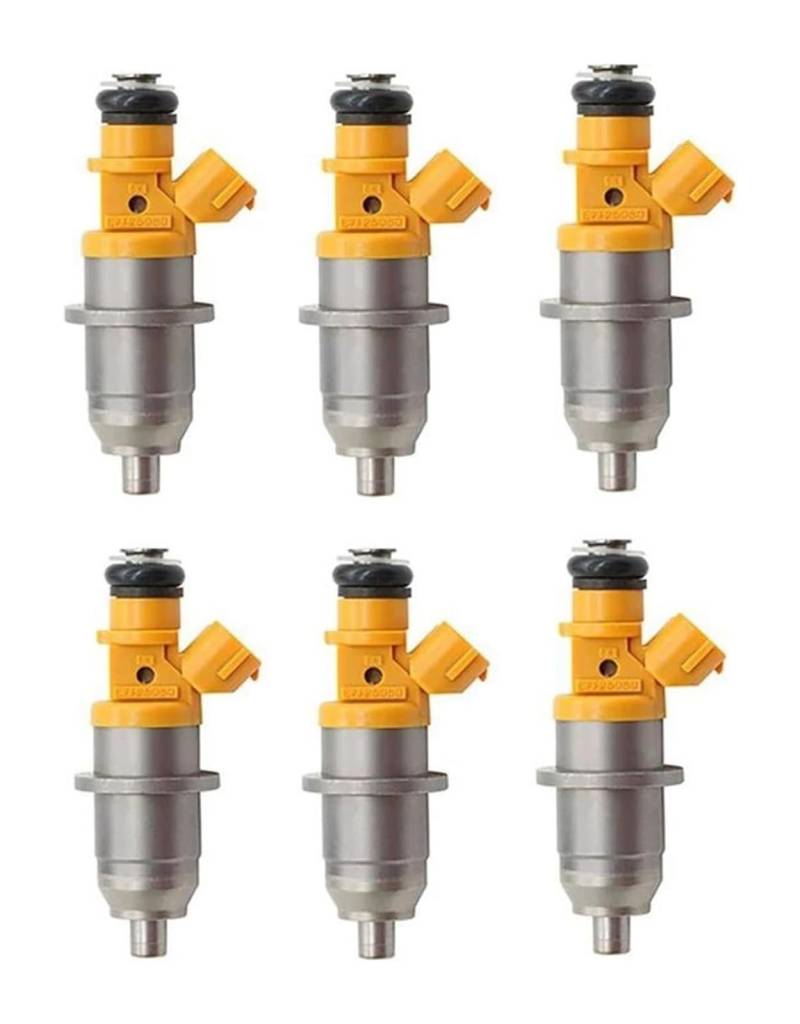 Einspritzventil Kraftstoffinjektor Für M&ITSUBISHI Für Pajero III Für Canvas Top V60 V70 3,5 GDI 2001~2006 6Pcs 1465A012 Kraftstoff Injektoren E7T05074 DIM1070G Motor Teile von QMTVFSRH