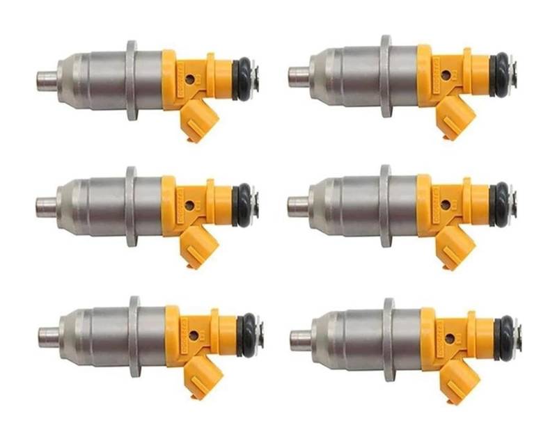Einspritzventil Kraftstoffinjektor Für M&ITSUBISHI Für Pajero III Für Canvas Top V60 V70 3,5 GDI 2001~2006 Motorteile 6 Stücke 1465A012 Einspritzdüsen E7T05074 DIM1070G von QMTVFSRH