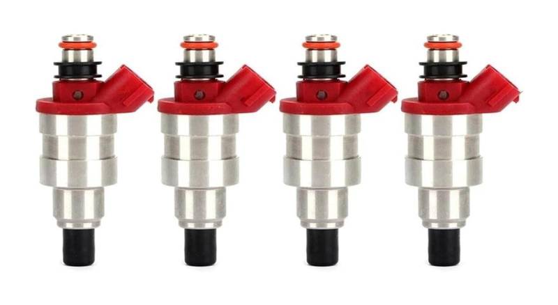 Einspritzventil Kraftstoffinjektor Für Mazda B2600 Extended Standard 2-Türer 3-Türer Motorteile 4-teilige Auto-Kraftstoffeinspritzdüsen INJ G609-13-250 A46-00 von QMTVFSRH