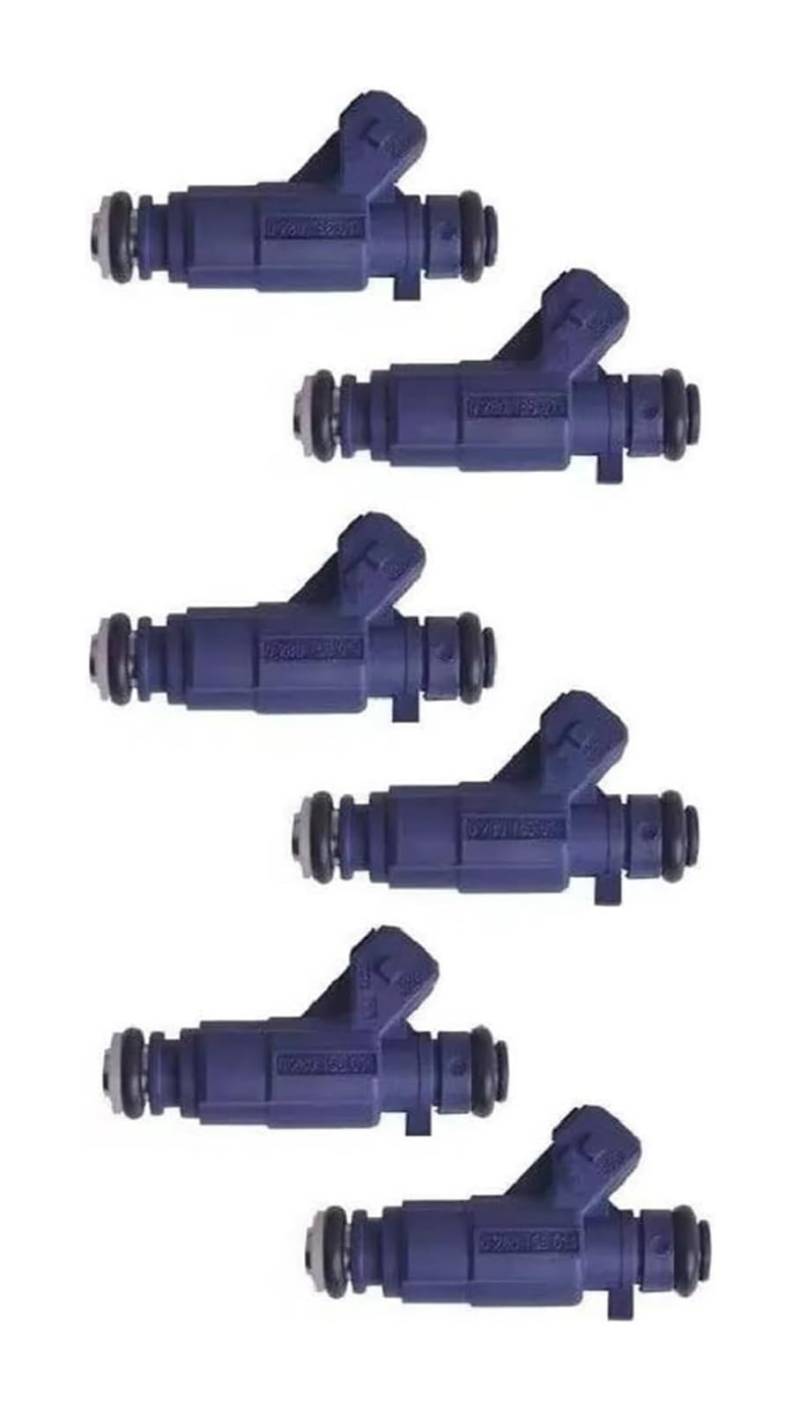 Einspritzventil Kraftstoffinjektor Für Mercedes Für B&ENZ SLK320 W210 E320 E280 2.8L 3.2L V6 1995-2004 0280156014 6PCS Kraftstoff Injektor Motor Teile von QMTVFSRH