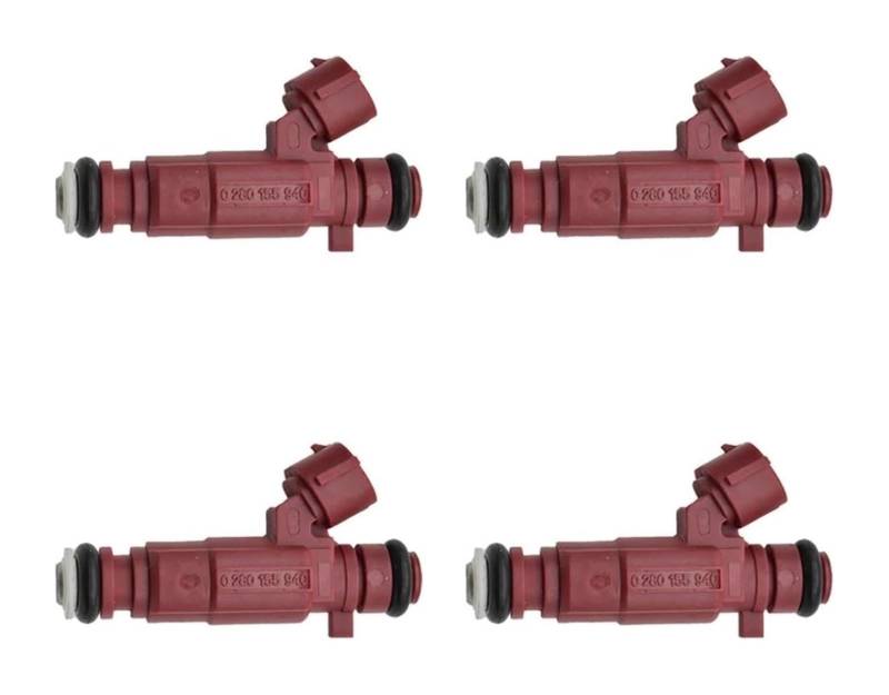 Einspritzventil Kraftstoffinjektor Für N&issan Für Primera Für Schrägheck WP12 P12 N16 V10 WP11 P11 1.6 16V 4-teilig/Set Einspritzdüsen 0280155940 16600-9F600 166009F600 Motorteile von QMTVFSRH