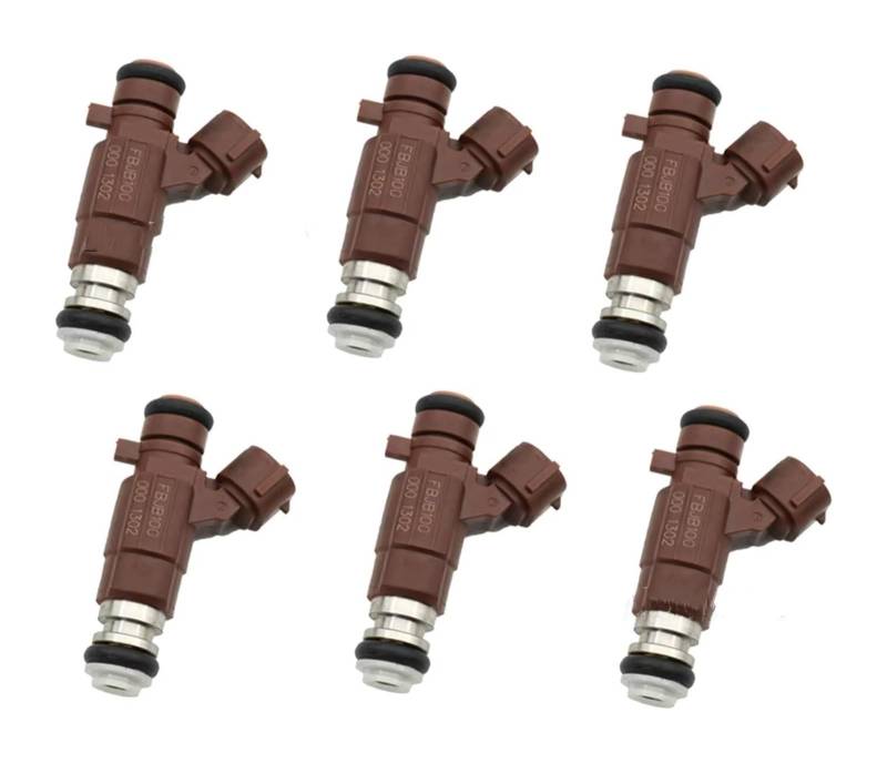 Einspritzventil Kraftstoffinjektor Für N&issan N16 D22 Limousine Pickup Für Teana 1.8L 1.6L 1.3L L4 6X FBJB100 16600-5L300 166005L30 Kraftstoff Injektoren von QMTVFSRH