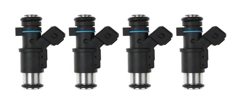 Einspritzventil Kraftstoffinjektor Für P&eugeot 106 206 306 307 1007 Für Partner 0280156357 1984E0 01F00 2A 348001 Motor Teile 1/4 Stücke Kraftstoff Injektoren(4PCS) von QMTVFSRH
