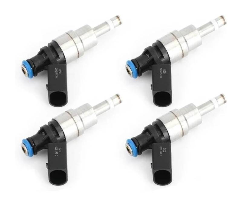 Einspritzventil Kraftstoffinjektor Für SEAT Für Altea 2004-2010 Für Exeo 2009-2014 Für Leon 2006-2010 Für Toledo 2005-2009 2.0T 06F906036A 0261500020 Kraftstoffinjektor-Motorteile(4pcs) von QMTVFSRH