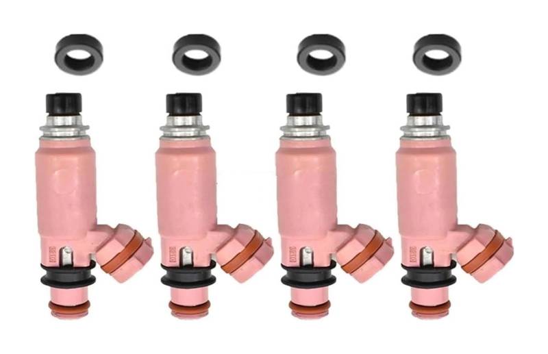 Einspritzventil Kraftstoffinjektor Für Subaru Für Forester Für Impreza Für Liberty Für Legacy STI WRX 195500-3910 16611-AA370 16611-AA510 4 Teile/Satz Kraftstoff Injektoren Motor Teile von QMTVFSRH