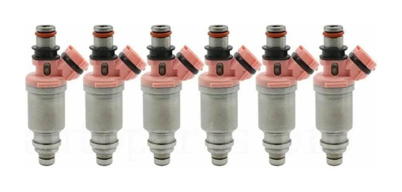 Einspritzventil Kraftstoffinjektor Für T&oyota Für Land Für Cruise 1FZ-FE FZJ70 FZJ75 FZJ80 Motor Teile 1/6 Stücke Kraftstoff Injektor 23250-74080 2325074080 23209-74080 2320974080(6 Pcs) von QMTVFSRH