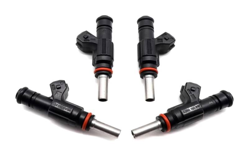 Einspritzventil Kraftstoffinjektor Für VW 3.2L V6 2004-2006 Für G&olf 1.8L Turbo 06A906031S 4X 0280155897 Auto Kraftstoff Injektor Düse Auspuff von QMTVFSRH
