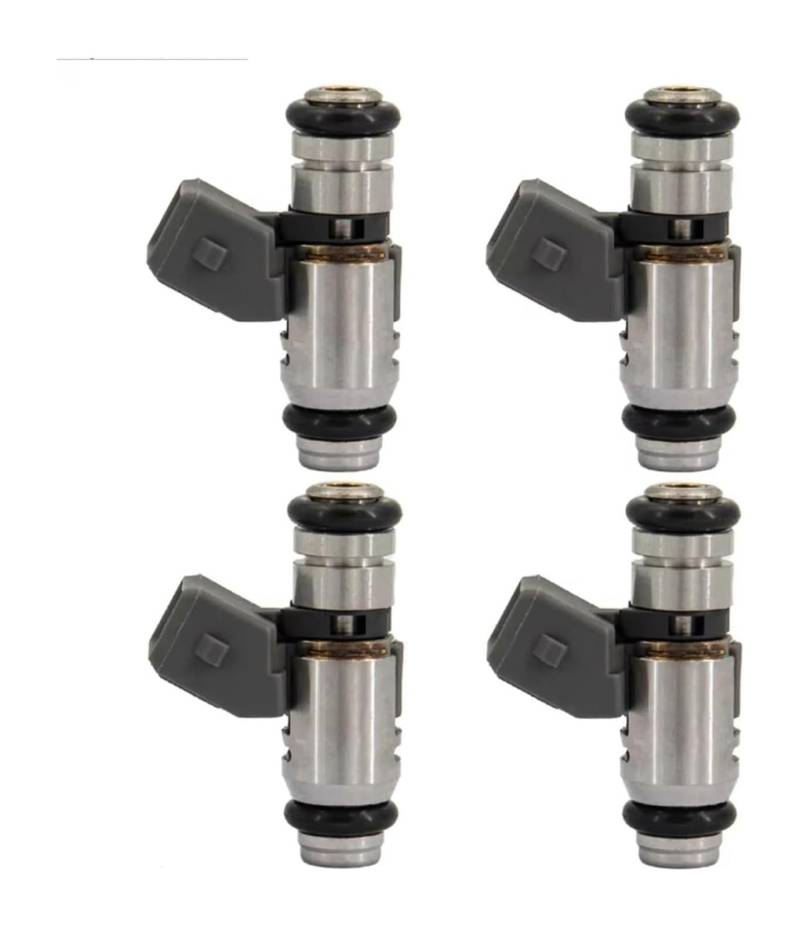 Einspritzventil Kraftstoffinjektor Für VW Für G&olf Für Saveiro Für GOL Für Caddy Für Polo 1.6L 1.8L 2.0L 1996-2010 50101902 041906031 4X IWP-114 Auto Kraftstoff Injektoren Auspuff von QMTVFSRH