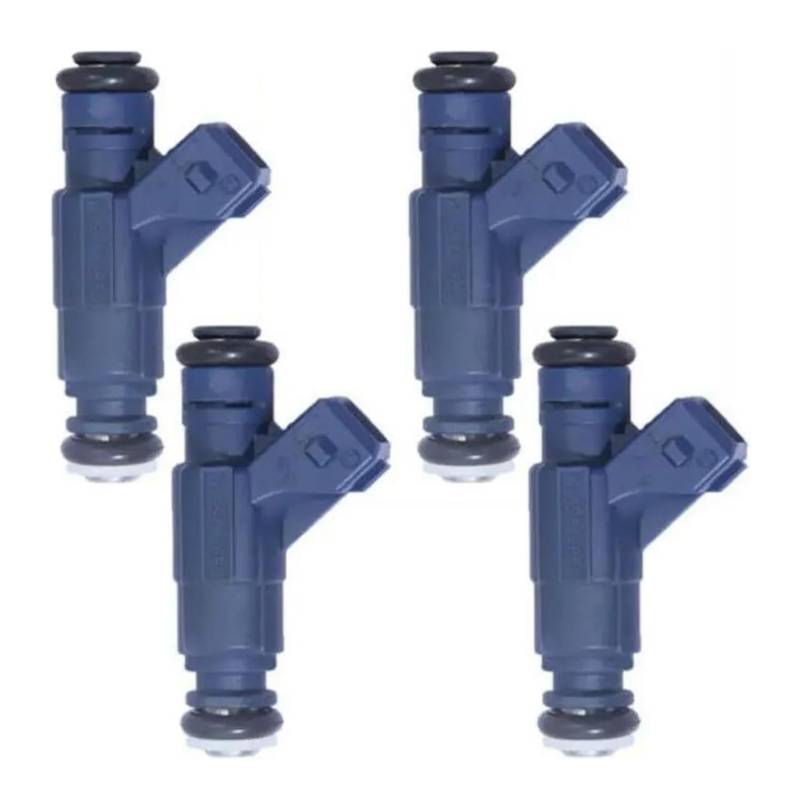 Einspritzventil Kraftstoffinjektor Für VW Für P&assat 3B3 3B6 Motorteile 4 Teile/Satz Kraftstoffeinspritzdüse 06B133551M 0280156065 von QMTVFSRH