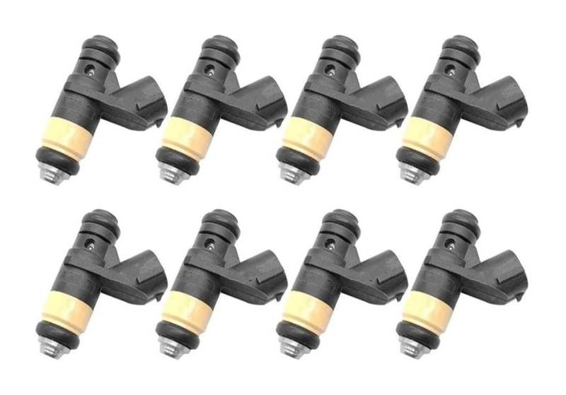 Einspritzventil Kraftstoffinjektor Für VW Für Polo 9N 1.4L 2002 2003 2004 2005 2006 2007 Motorteile 036906031M 8 STÜCKE Kraftstoffeinspritzdüse von QMTVFSRH