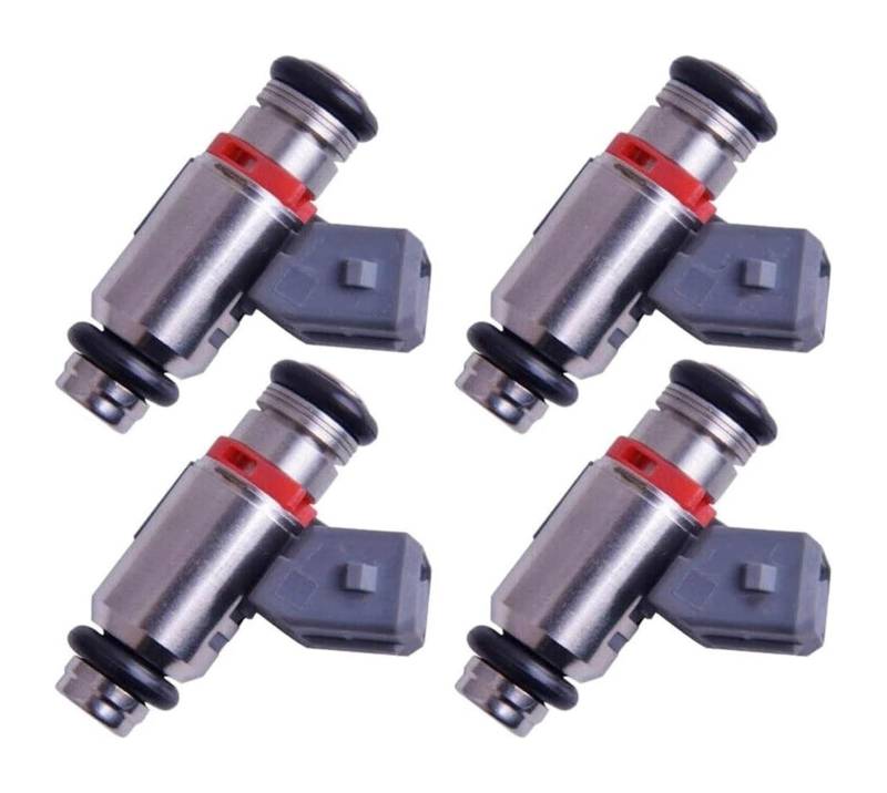 Einspritzventil Kraftstoffinjektor Für VW Für Polo Für Vento 1992 1993 1994 1995 1996 1997 1998 1999 2000 2001 Motorteile 4 Stücke Einspritzdüsen IWP023 FJ1072312B1 von QMTVFSRH