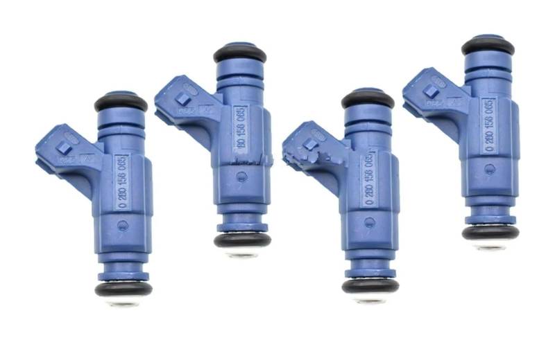 Einspritzventil Kraftstoffinjektor Für VW Für p&assat 3B3 3B6 4X Kraftstoff Injektoren 06B13355 1M 0280156065 Auspuff von QMTVFSRH