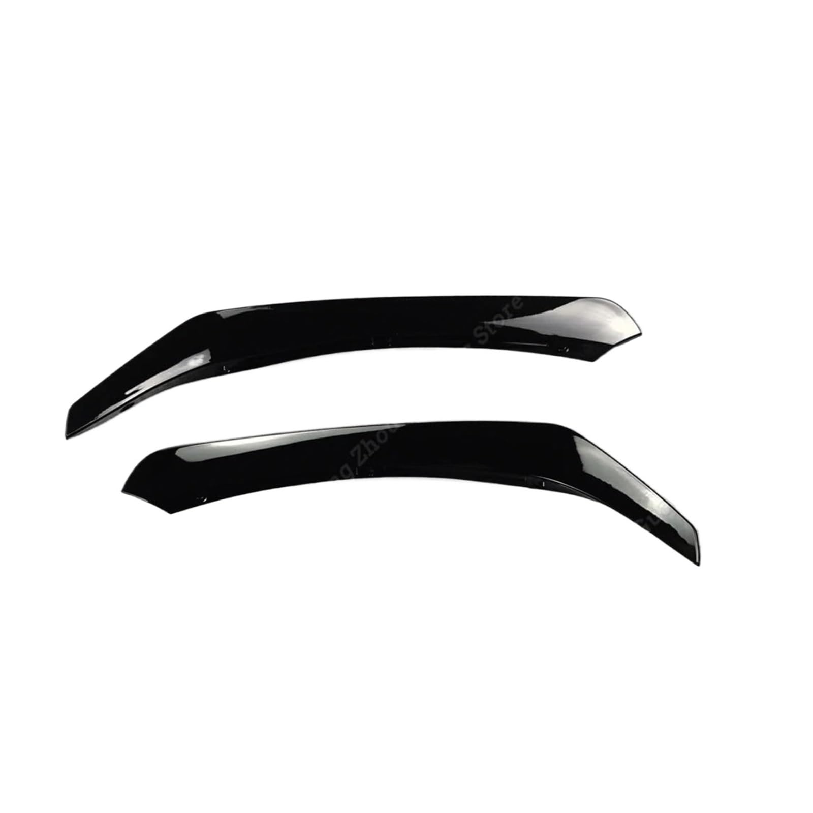 Frontspoiler Lippe Für B&enz Für CLA C117 X117 4-teiliges Auto-Frontstoßstangen-Seitenspoiler-Splitter-Luftschaufel CLA200 220 250 CLA45 Für AMG 2015 - Tuning.(Front Gloss Black) von QMTVFSRH
