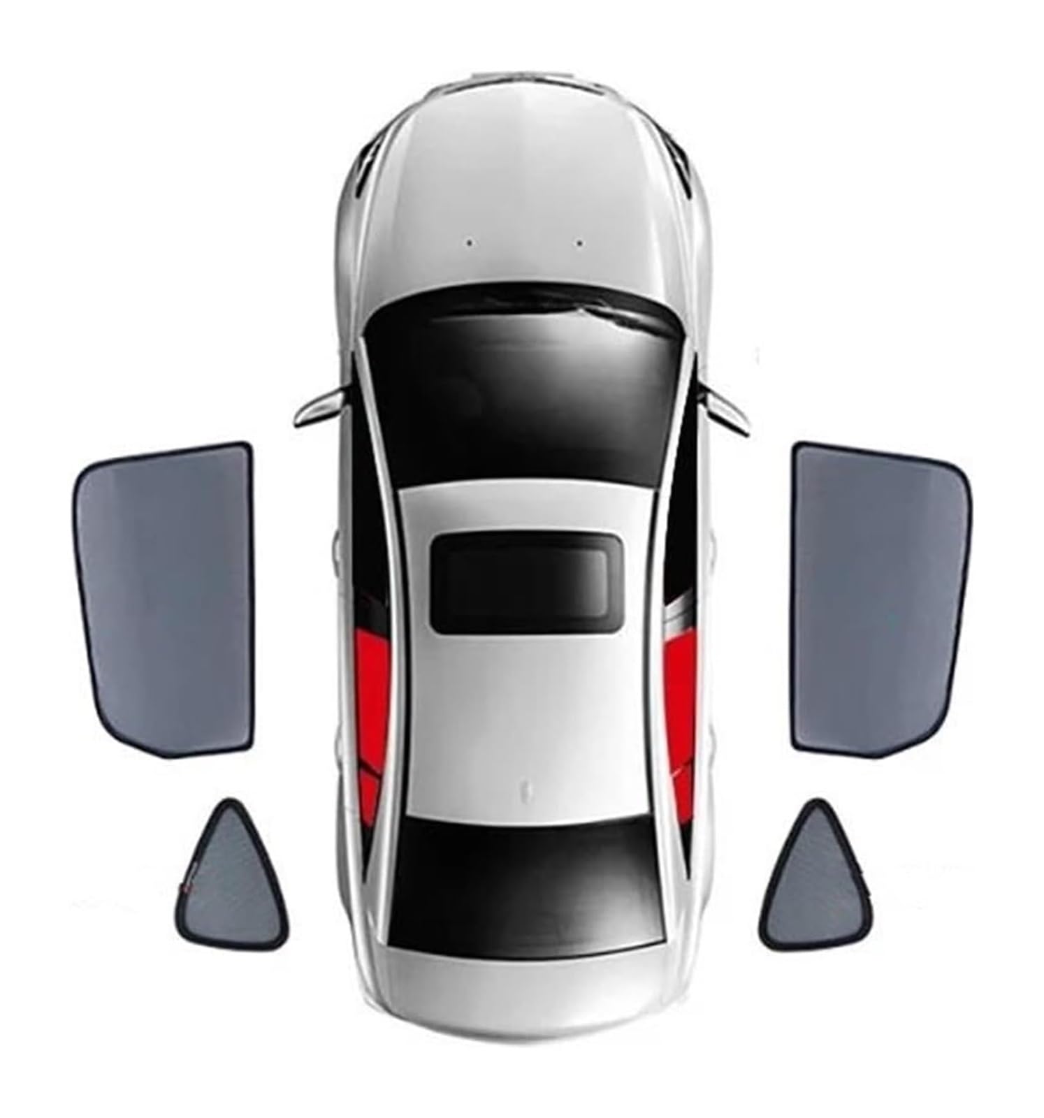 Sonnenschutz Auto Seitenscheibe Für B&MW X3 E83 Magnetischer Auto-Sonnenschutz Für Die Windschutzscheibe Vorhangabdeckung Für Rückseite des Babyfensters Sonnenschutznetz Visier(4PCS Rear Trian) Sonnenschutz Auto Seitenscheibe Für B&MW X3 E83 Magnetischer Auto-Sonnenschutz Für Die Windschutzscheibe Vorhangabdeckung Für Rückseite des Babyfensters Sonnenschutznetz Visier(4PCS Rear Trian) von QMTVFSRH