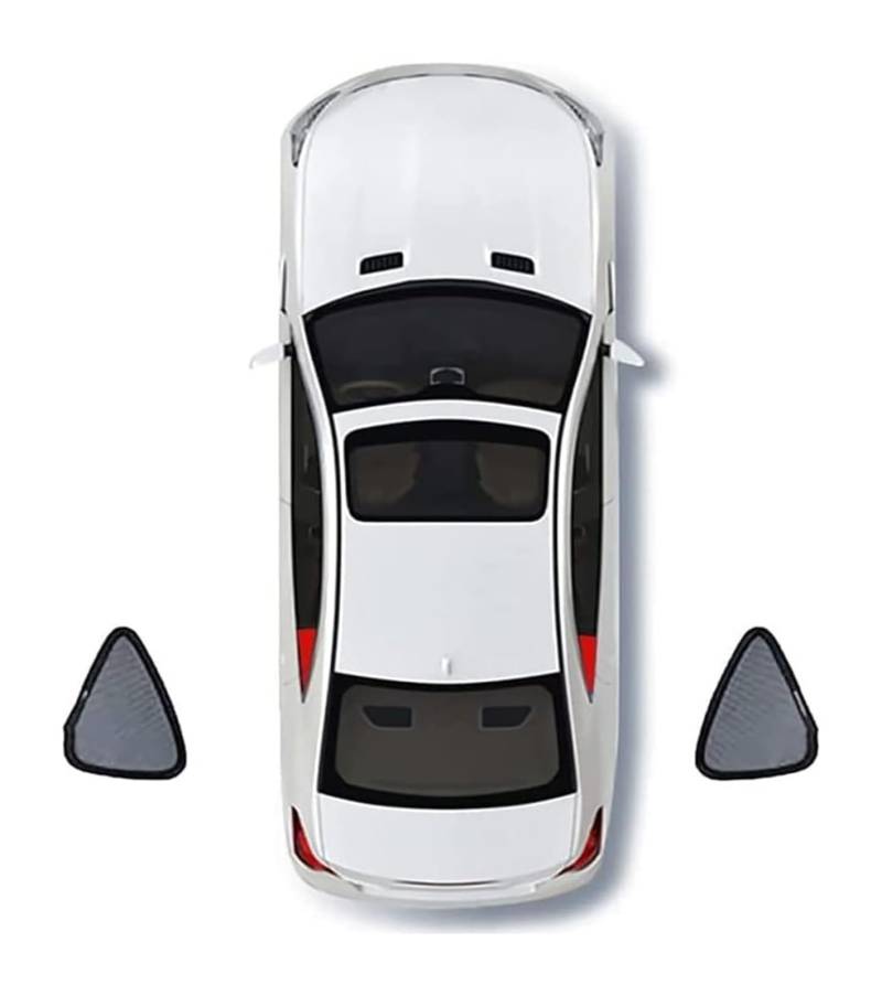 Sonnenschutz Auto Seitenscheibe Für Ford Everest III U704 2022 2023 2024 Vollständige Abdeckung Sonnenschutz Auto Seitenfenster Vorne Hinten UV Strahlen Sichtschutz 7Pcs-wholecar(2pcs Triangular) von QMTVFSRH