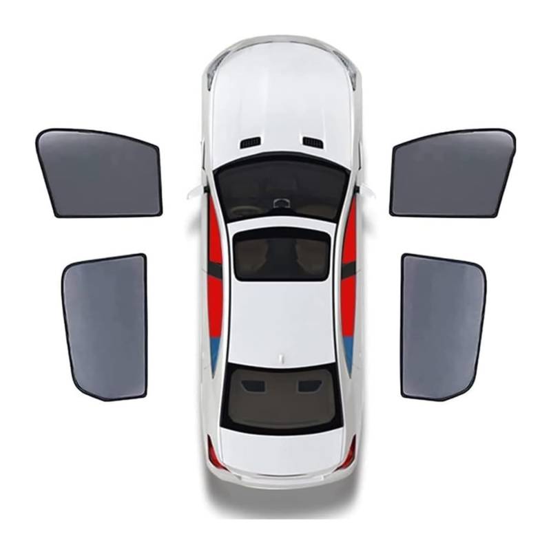 Sonnenschutz Auto Seitenscheibe Für Ford Explorer VI 2019-2024 Vollständige Abdeckung Sonnenschutz Auto Seitenfenster Vorne Hinten UV Strahlen Sichtschutz 7Pcs-wholecar(4pcs-Doors-Window) von QMTVFSRH