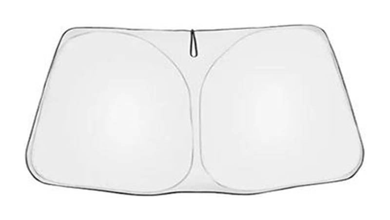 Sonnenschutz Auto Seitenscheibe Für Kadjar 2015-2022 Magnetischer Auto-Sonnenschutz Frontscheibenvorhang Abdeckung Für Die Rückseite des Babyfensters Visier(Silver Front Windshield) von QMTVFSRH