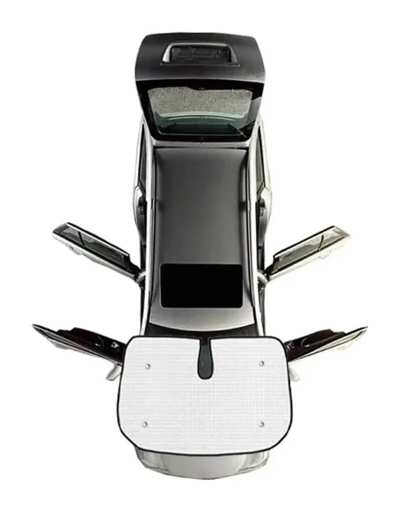 Sonnenschutz Auto Seitenscheibe Für Kuga Für MK2 Für Escape 2012~2019 Autofenster-Sonnenschutz Anti-UV-Visierabdeckungen Innenteile(Front Windshield) von QMTVFSRH