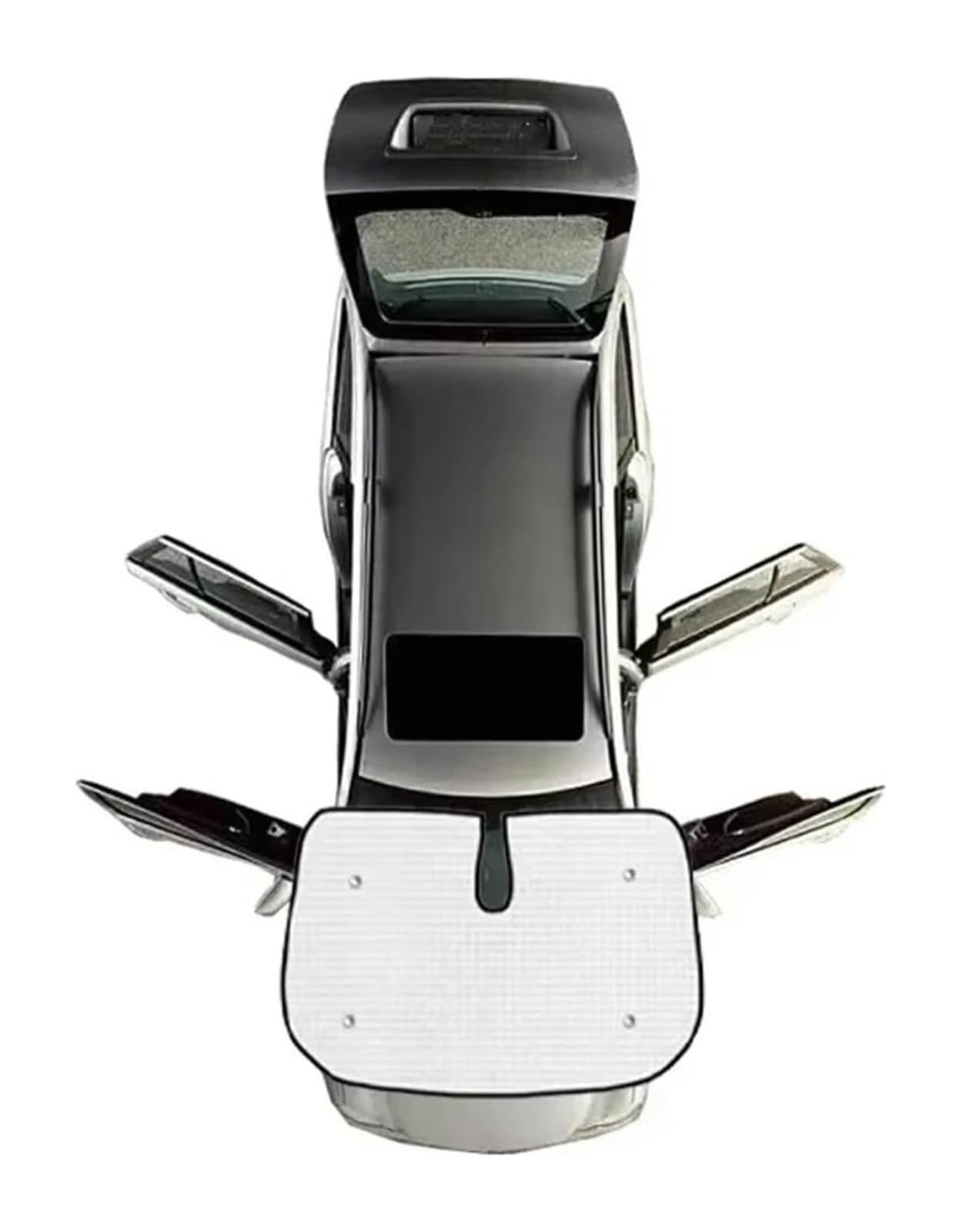 Sonnenschutz Auto Seitenscheibe Für Kuga Für MK2 Für Escape 2012~2019 Autofenster-Sonnenschutz Anti-UV-Visierabdeckungen Innenteile(Front Windshield) von QMTVFSRH