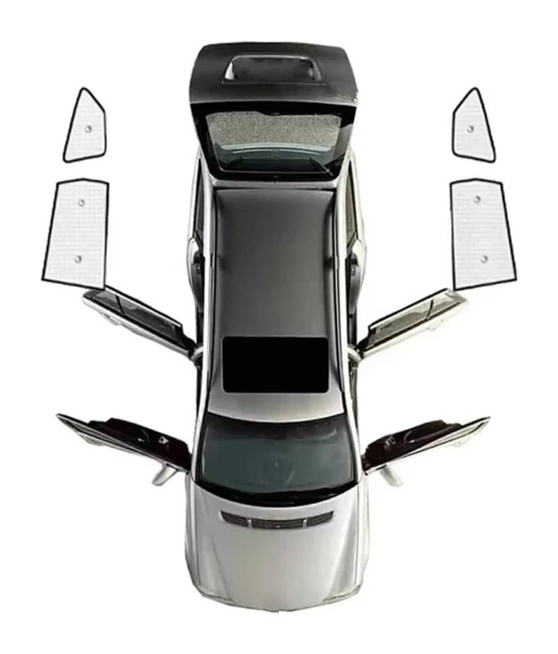 Sonnenschutz Auto Seitenscheibe Für Kuga Für MK2 Für Escape 2012~2019 Autofenster-Sonnenschutz Anti-UV-Visierabdeckungen Innenteile(Rear Window) von QMTVFSRH