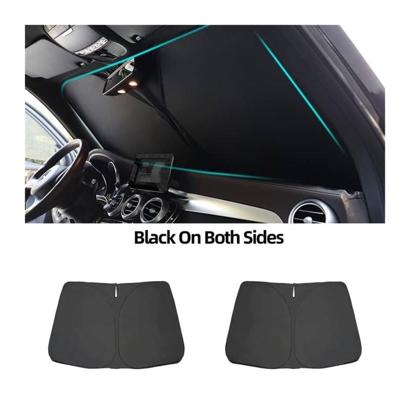 Sonnenschutz Auto Seitenscheibe Für Mazda 6 GH Liftback 2007 2008 2009 2010 2011 2012 2013 Sonnenblende Auto Sonnenschutz Auto Frontscheibe Hinten Seite Fenster Schatten(Front Windshield) von QMTVFSRH