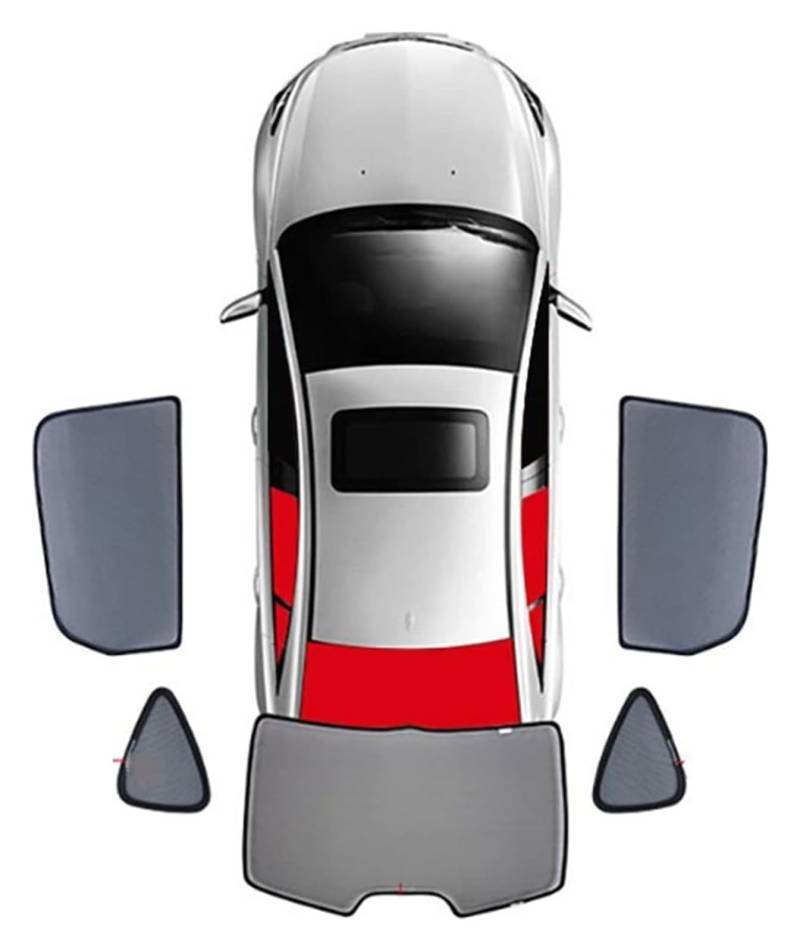 Sonnenschutz Auto Seitenscheibe Für Mercedes Für B&ENZ B-Klasse W246 200 220 2011-2019 Auto Frontscheibe Rückseite Seitenfenster Magnetischer Sonnenschutz Visier Sonnenschirme von QMTVFSRH