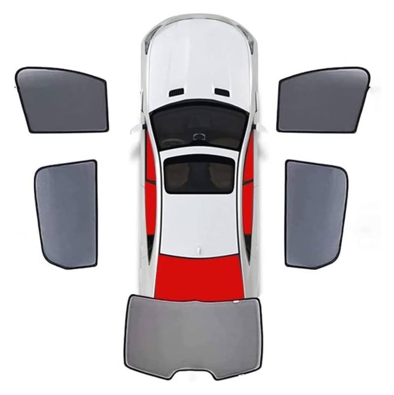 Sonnenschutz Auto Seitenscheibe Für N&issan Für Armada II Y62 Facelift 2021-2024 Vollständige Abdeckung Sonnenschutz Auto Seitenfenster Vorne Hinten UV Strahlen Privatsphäre Schutz(5pcs-wholecar) von QMTVFSRH