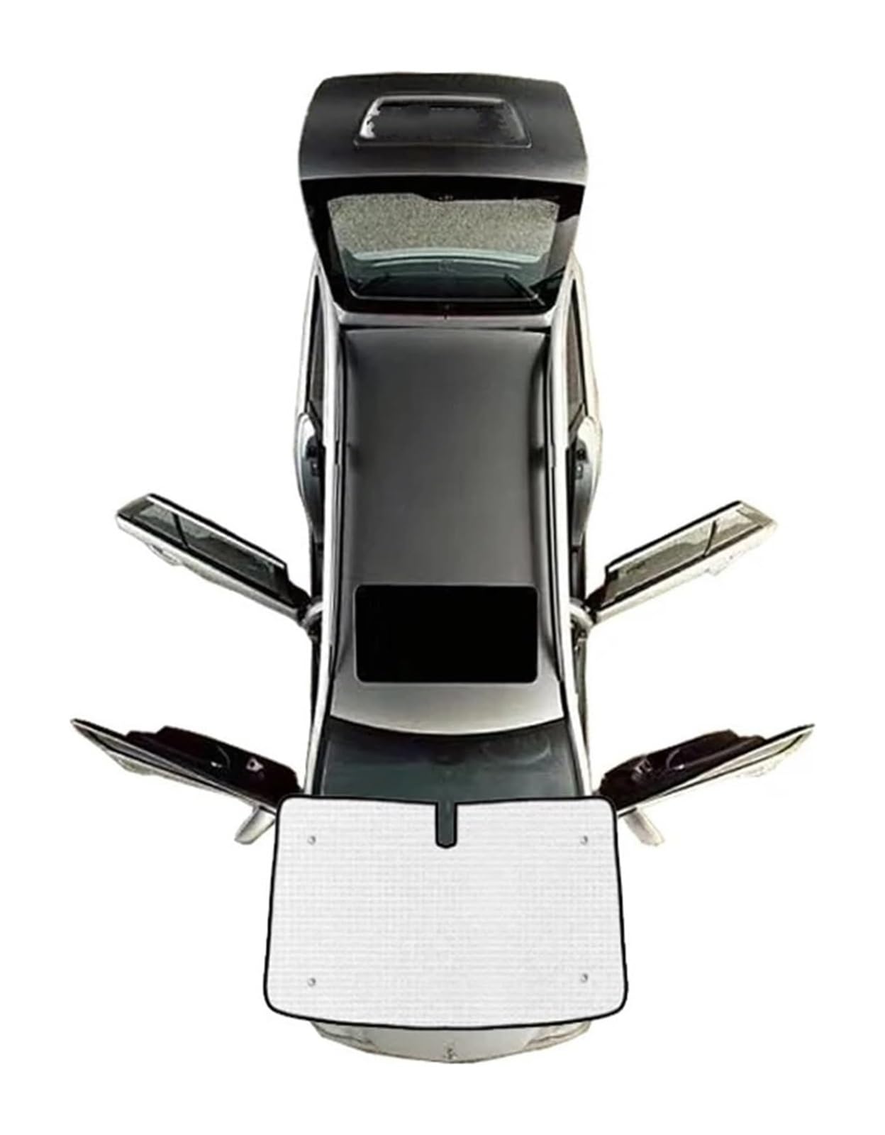 Sonnenschutz Auto Seitenscheibe Für SEAT Für Alhambra 2011~2022 Zubehör Auto Vollständige Abdeckung Sonnenschutz Fenster Anti-UV-Visiere Teile Shades(Front Windshield) von QMTVFSRH