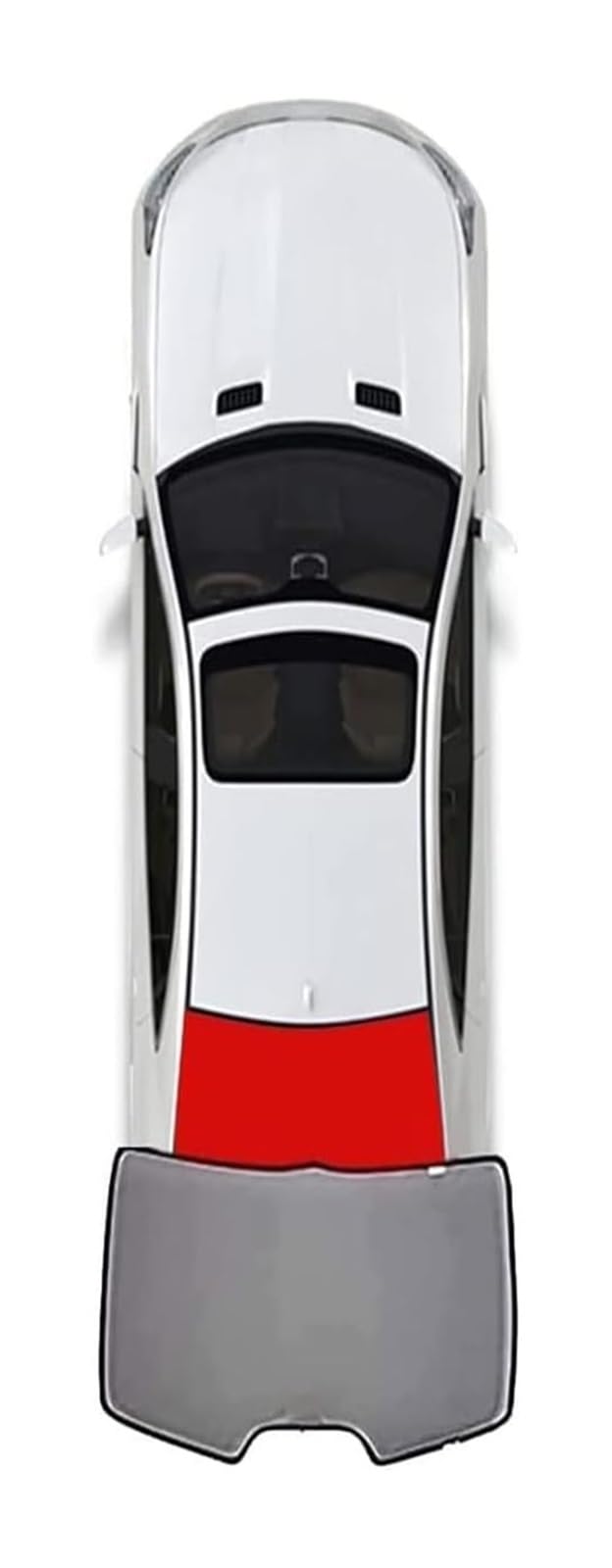 Sonnenschutz Auto Seitenscheibe Für T&oyota RAV4 III XA30 Facelift Lang 2008-2012 Vollständige Abdeckung Sonnenschutz Seitenfenster Vorne Hinten UV-Strahlen Sichtschutz(1pcs Rear) von QMTVFSRH