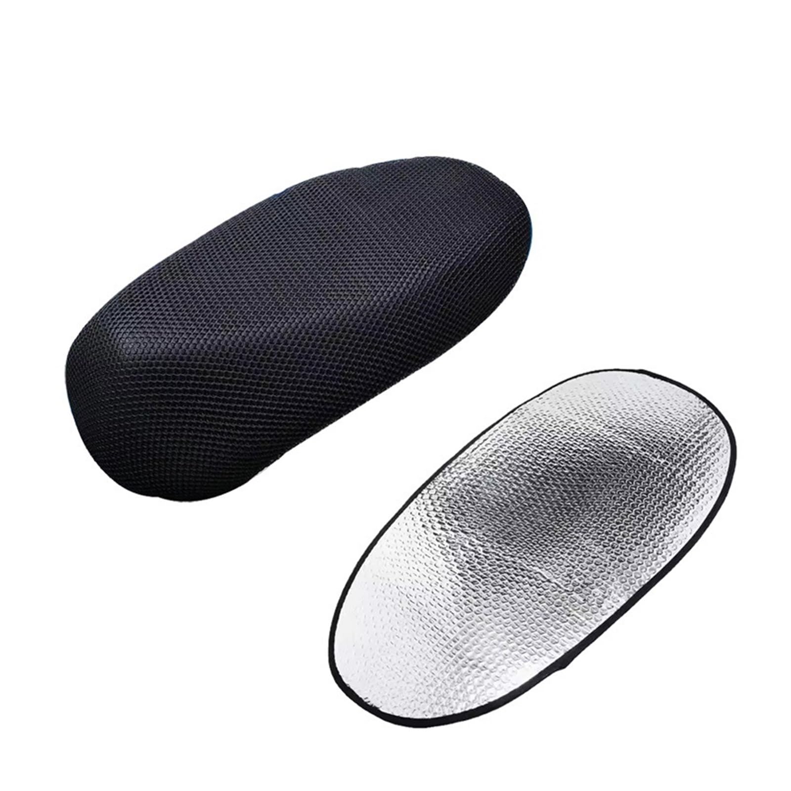 1-20 STÜCKE 3D Motorrad Atmungsaktives Mesh Schützen Kissen Sitzbezug Wärmedämmung Air Pad Abdeckung Anti Sonnenschutz Stoßdämpfung von QNDRZHGDT