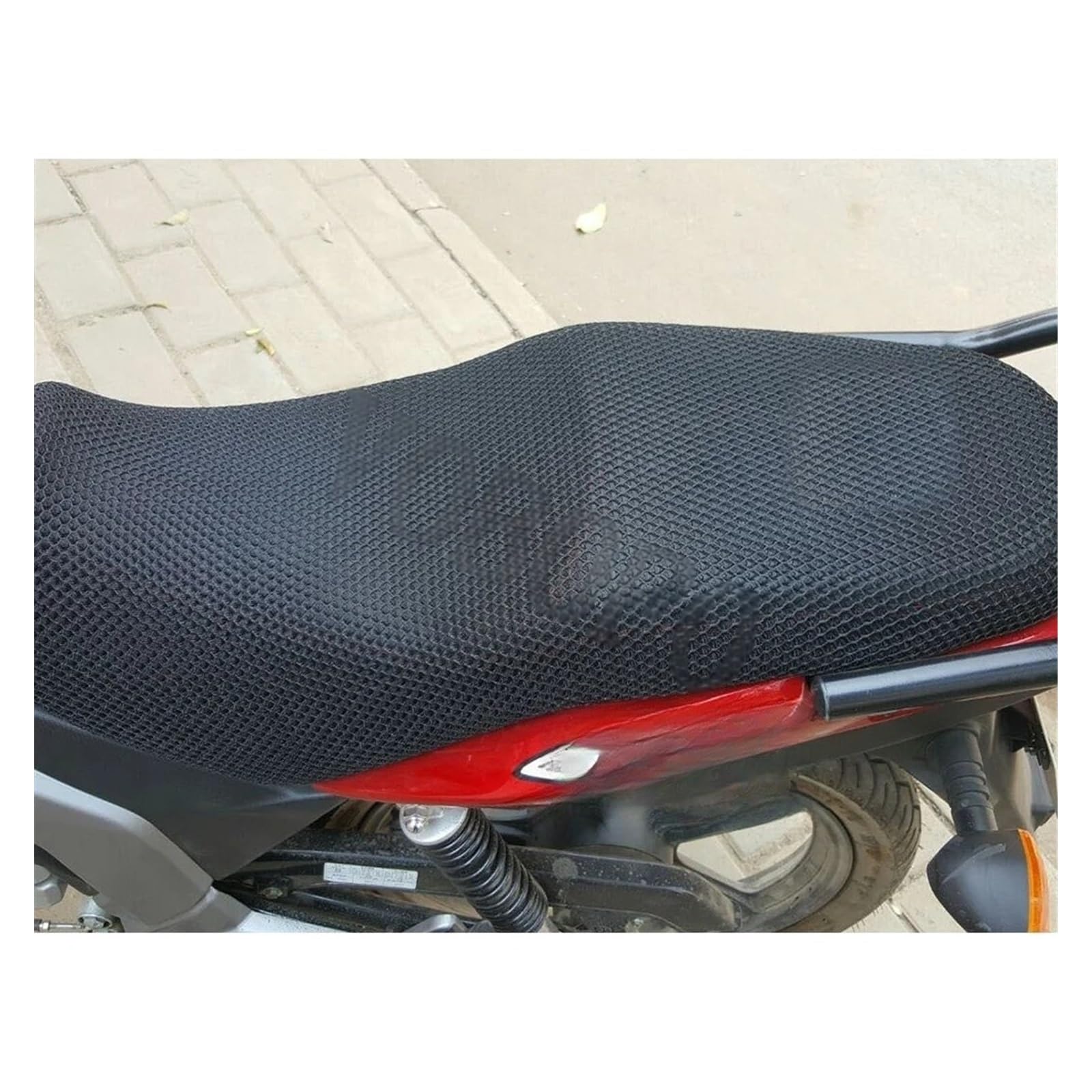 FÜR Suzuki GSX 125 150 Sitznetzabdeckung 3D-Mesh-Schutz Sonnenschutz Wärmedämmung Atmungsaktiver, Verdickter Sitzbezug FÜR Suzuki GSX 125 150 Sitznetzabdeckung 3D-Mesh-Schutz Sonnenschutz Wärmedämmung Atmungsaktiver, Verdickter Sitzbezug von QNDRZHGDT