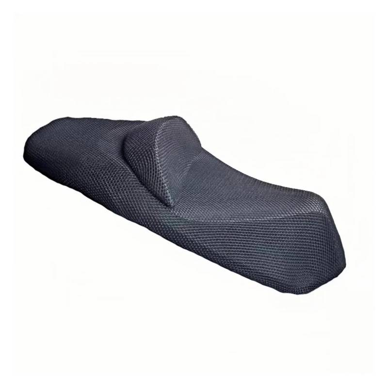 Für VOGE SR4MAX 350 Motorrad 3D Honeycomb Mesh Sitzbezug Sonnenschutz Wärmedämmung Atmungsaktives Mesh Kissenbezug von QNDRZHGDT