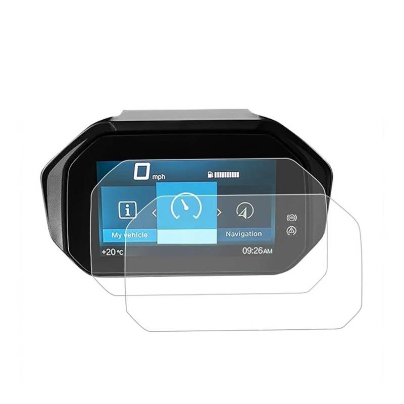 Motorrad Displayschutzfolie Tachoschutzfolie Für B&M&W C400GT C400X C400 GT C 400 X GT C 400GT C 400X Zubehör Cluster Kratzschutzfolie Armaturenbrett Displayschutzfolie von QNDRZHGDT
